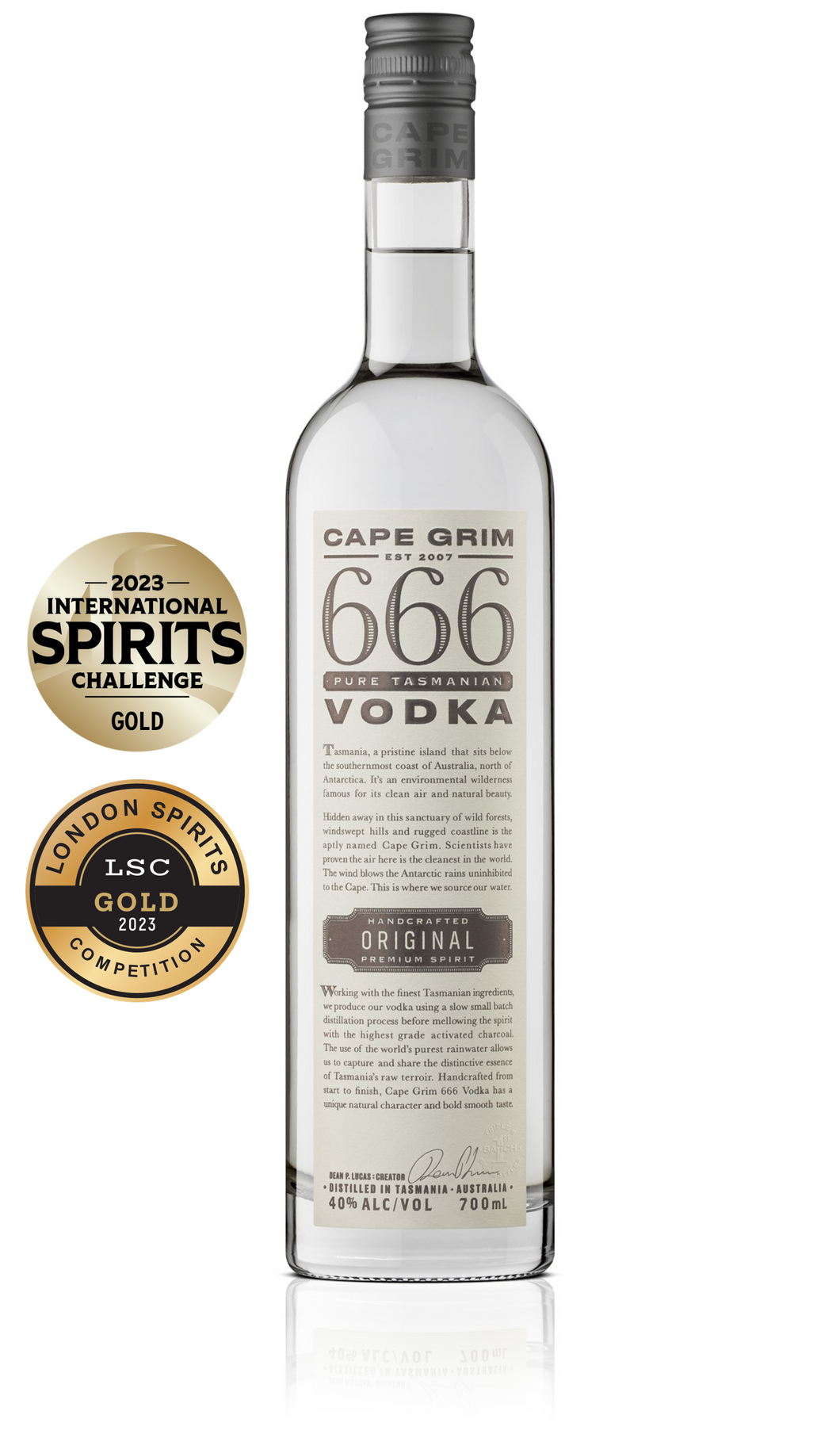Cape Grim Original Vodka 40% 700ml